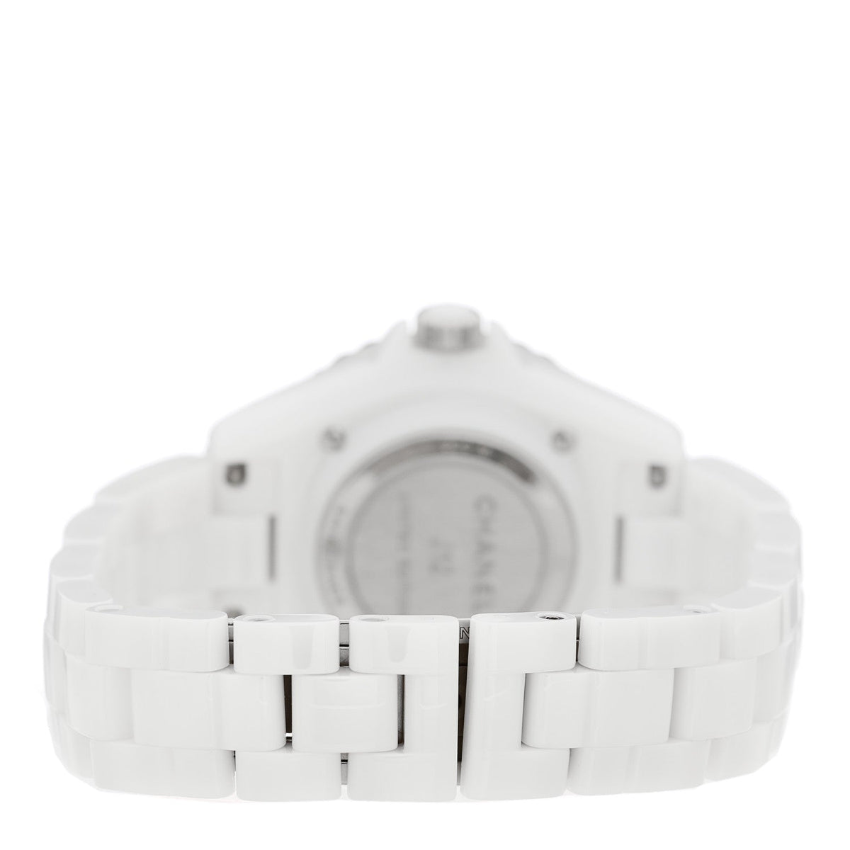 Stainless Steel Ceramic 33mm J12 Wanted de Chanel Limited Edition Automatic Watch White
