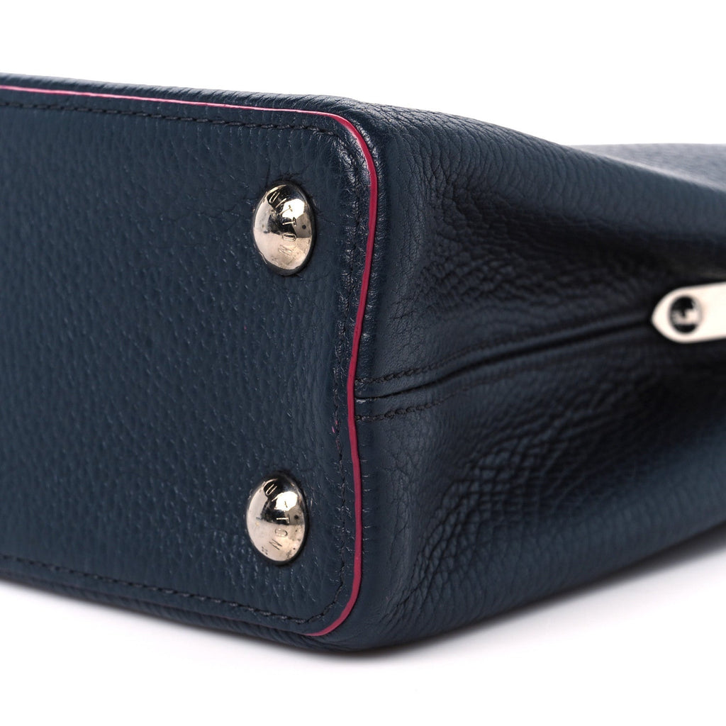 Taurillon Capucines BB Marine Rouge