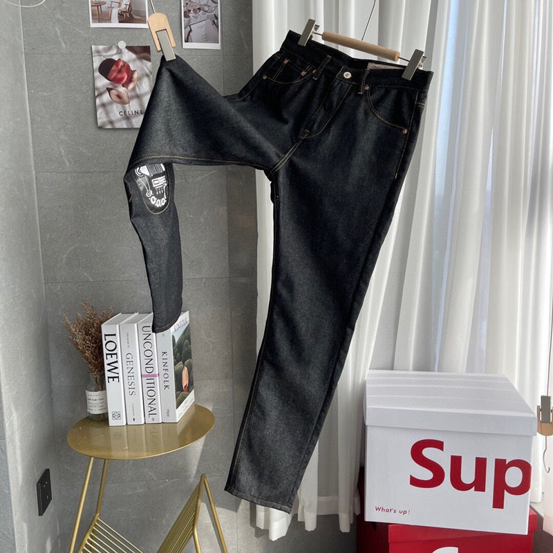 EV 2025 New  Couple  Jeans