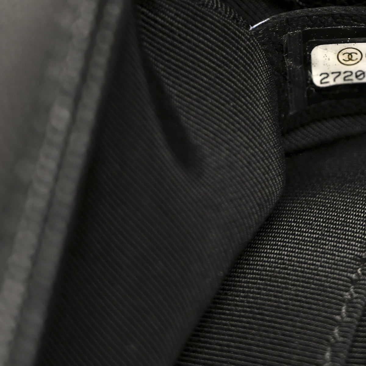 Caviar Quilted Small Boy Flap Black