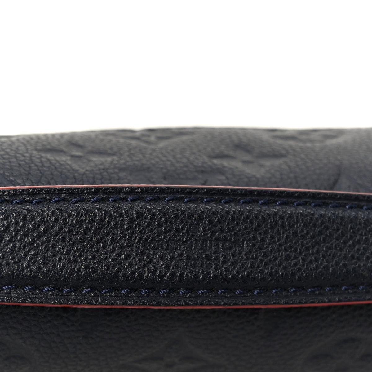 Empreinte Pochette Metis Marine Rouge