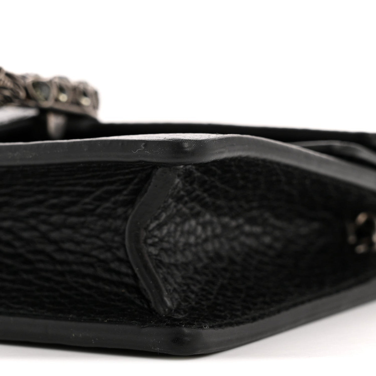 Calfskin Super Mini Dionysus Shoulder Bag Black