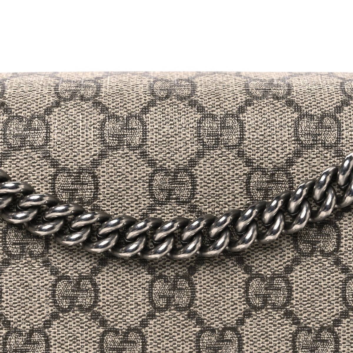 GG Supreme Monogram Medium Dionysus Shoulder Bag Taupe