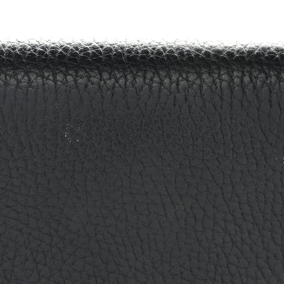 Calfskin Mini GG Marmont Chain Wallet Black