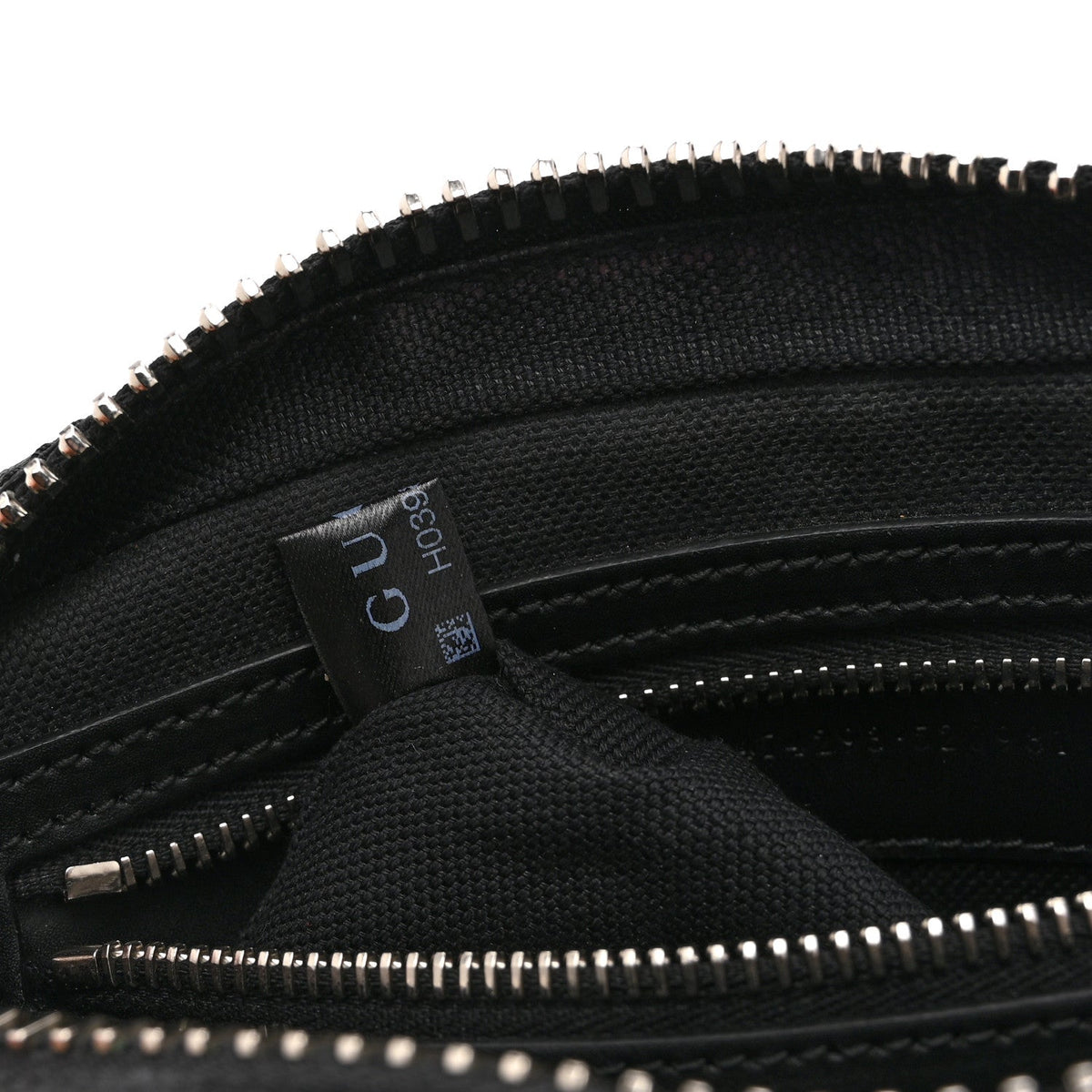 Soft GG Supreme Monogram Web Belt Bag Black Grey