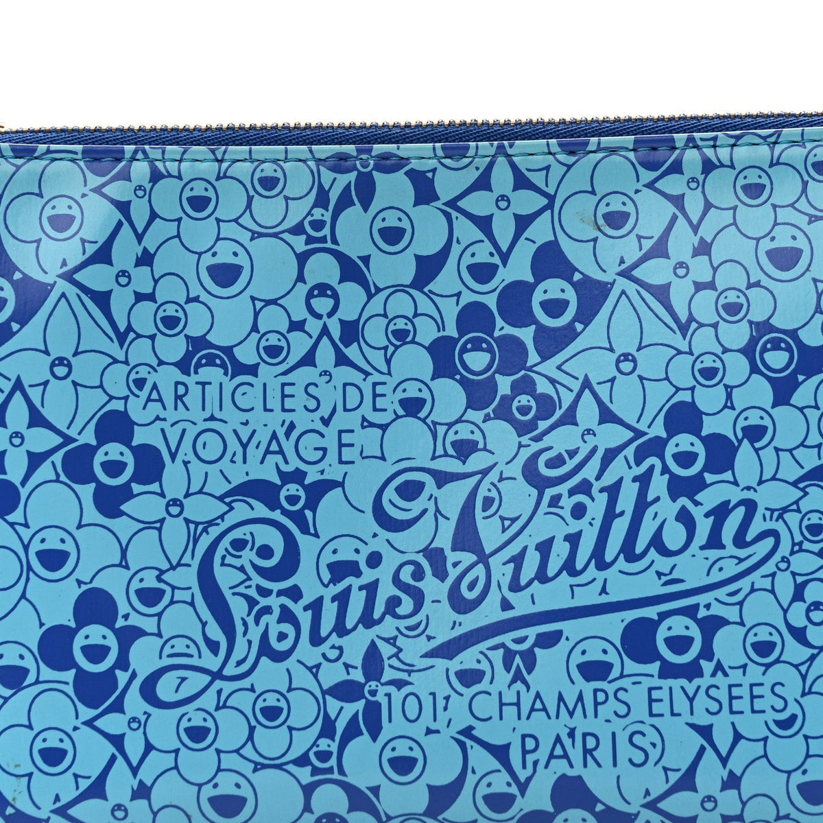 Cosmic Blossom Pochette Accessories Blue