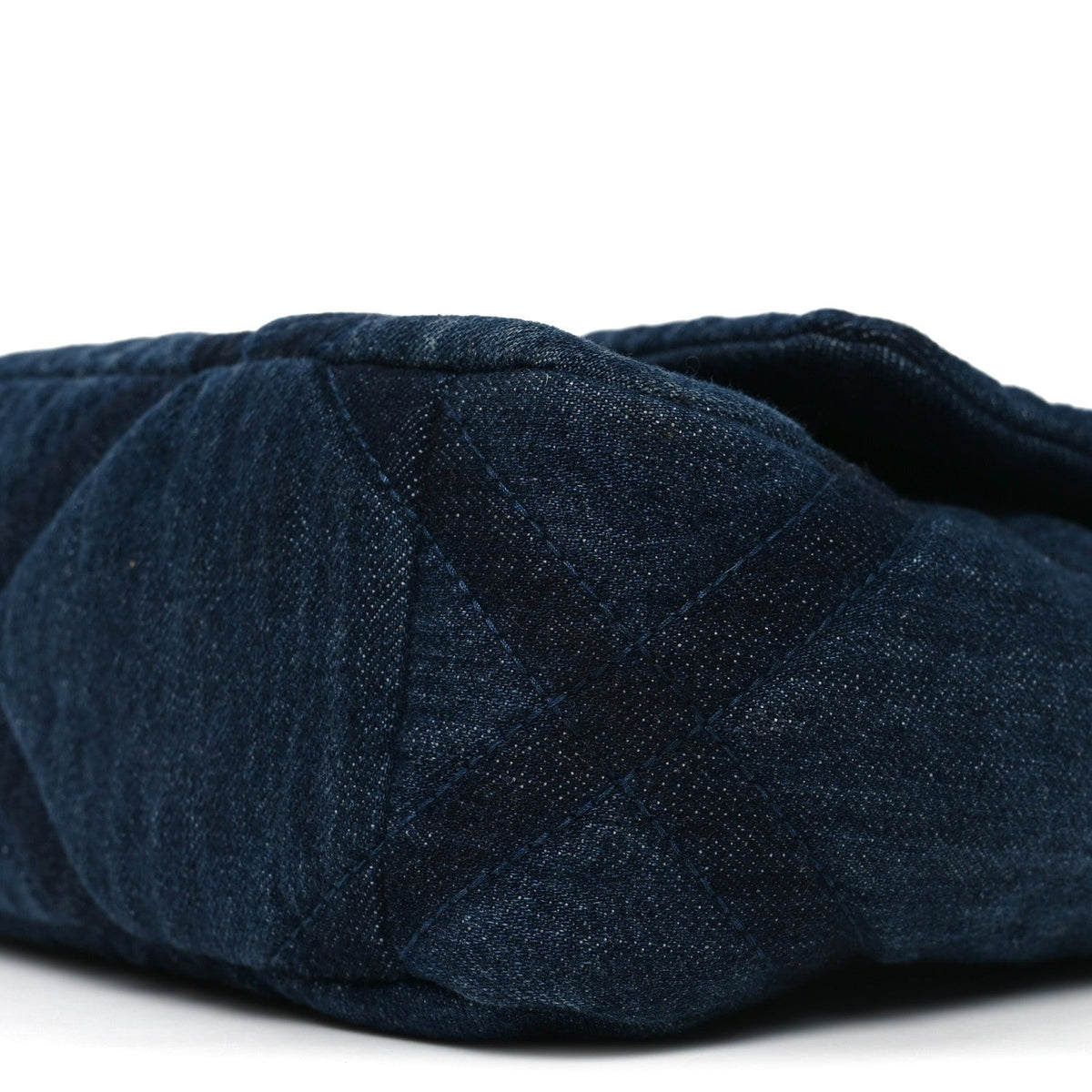 Denim Quilted Medium Chanel 19 Flap Blue