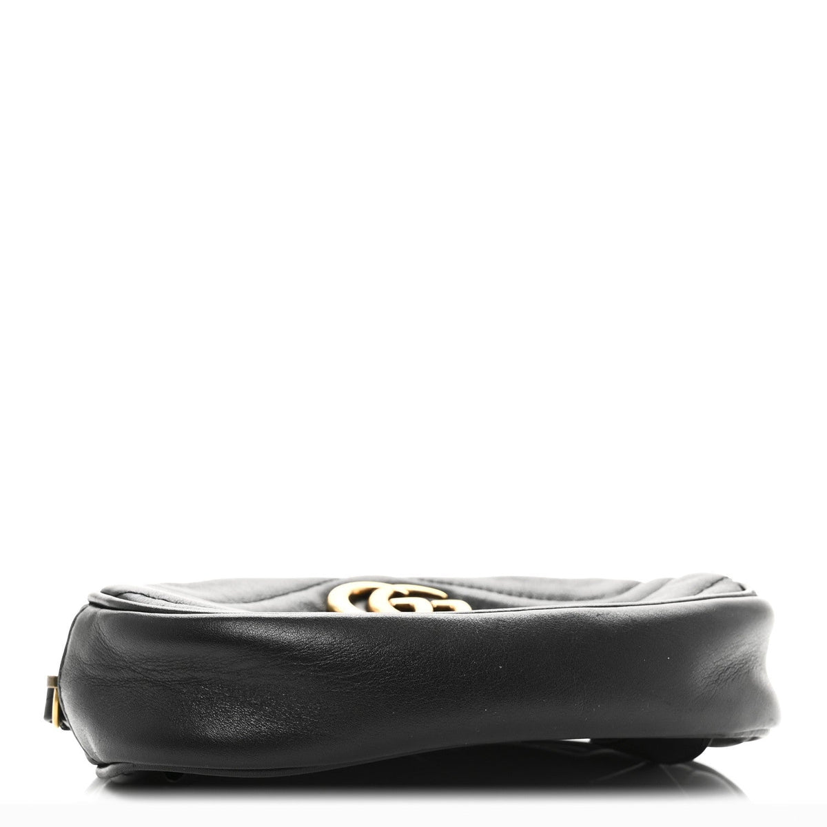 Calfskin Matelasse GG Marmont Belt Bag 95 38 Black