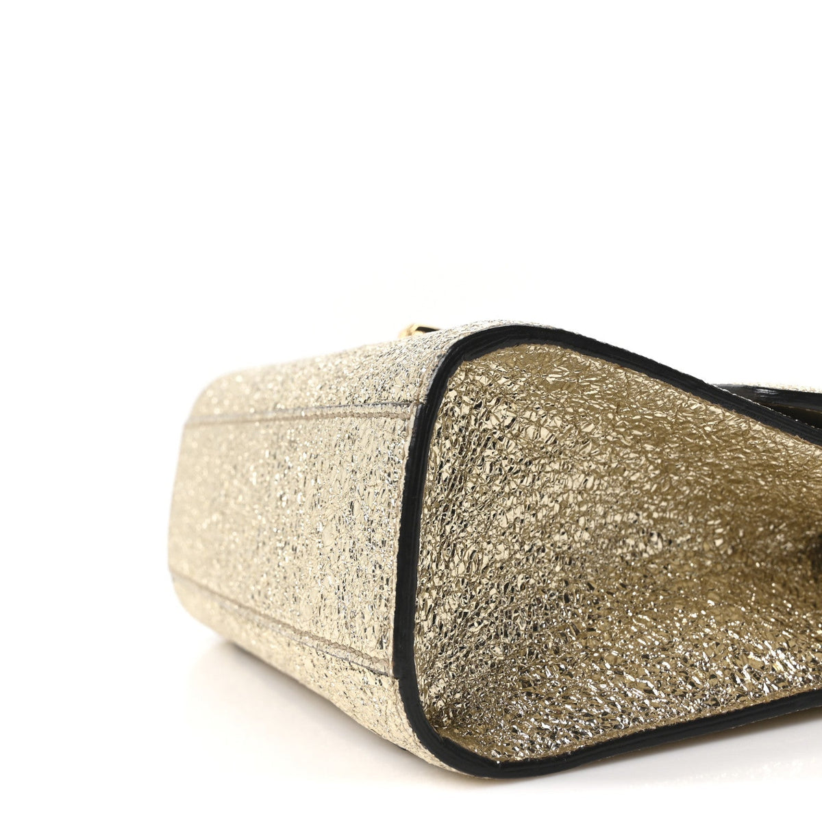Galassia Small Padlock Shoulder Bag Platino