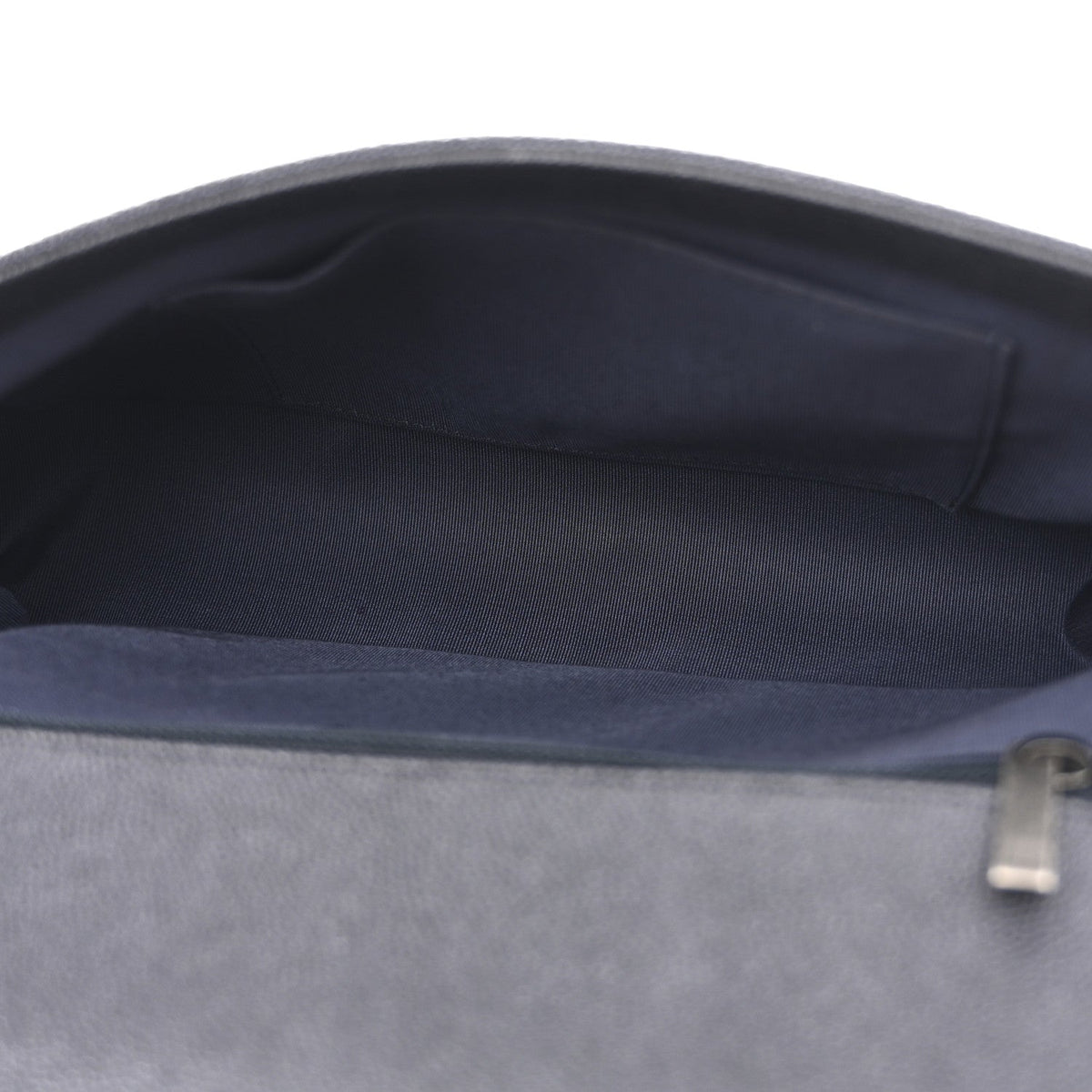 Caviar Chevron Quilted New Medium Boy Flap Dark Navy Blue