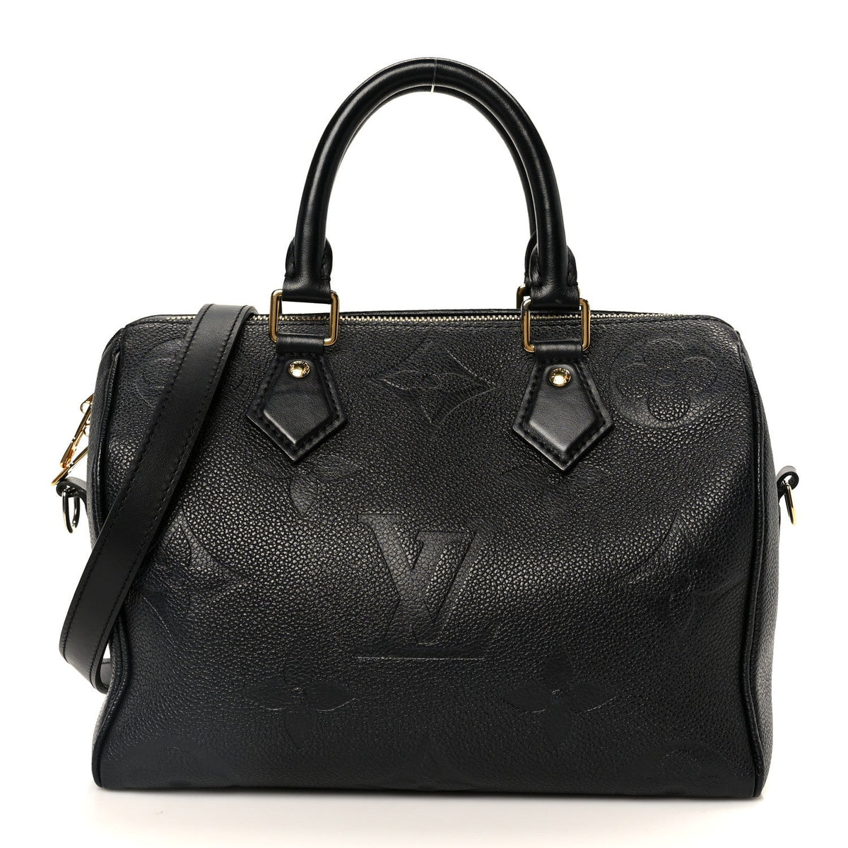 Empreinte Monogram Giant Speedy Bandouliere 25 Black