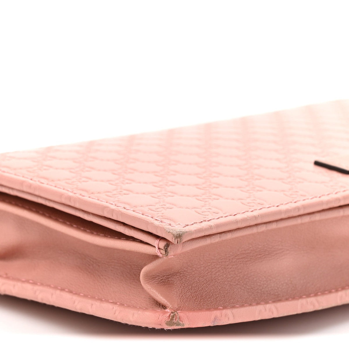 Microguccissima Crossbody Wallet Soft Pink