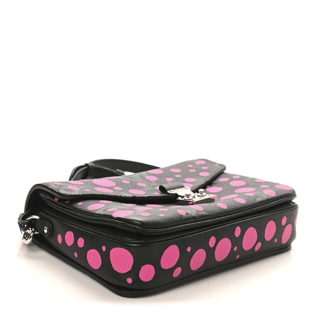 LV x YK Empreinte Monogram Giant Pochette Metis Black Fuchsia