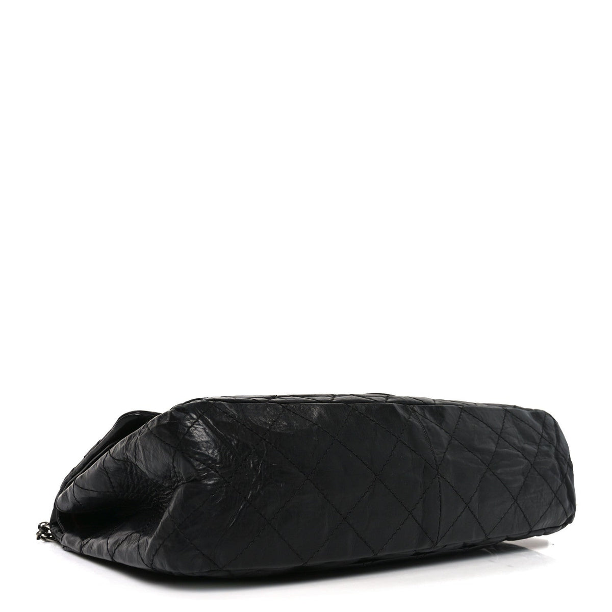 Aged Calfskin Quilted 2.55 Reissue 226 Flap Black