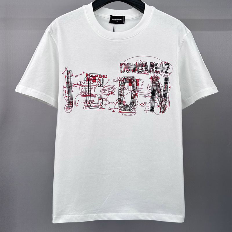 2026 DSQ2 New Men's Short Sleeve T-Shirt