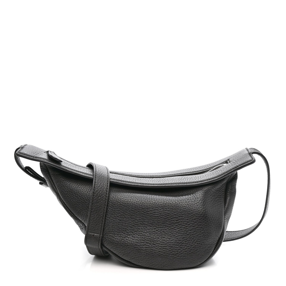 Deerskin Small Slouchy Banana Bag Espresso