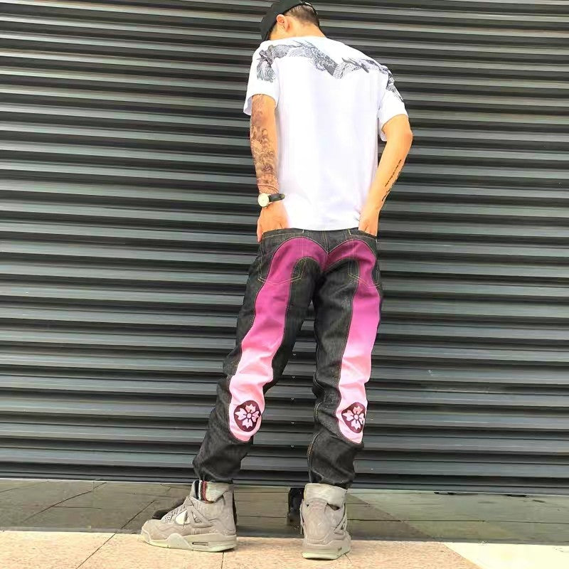 2025 New EV Couple Fashion jeans