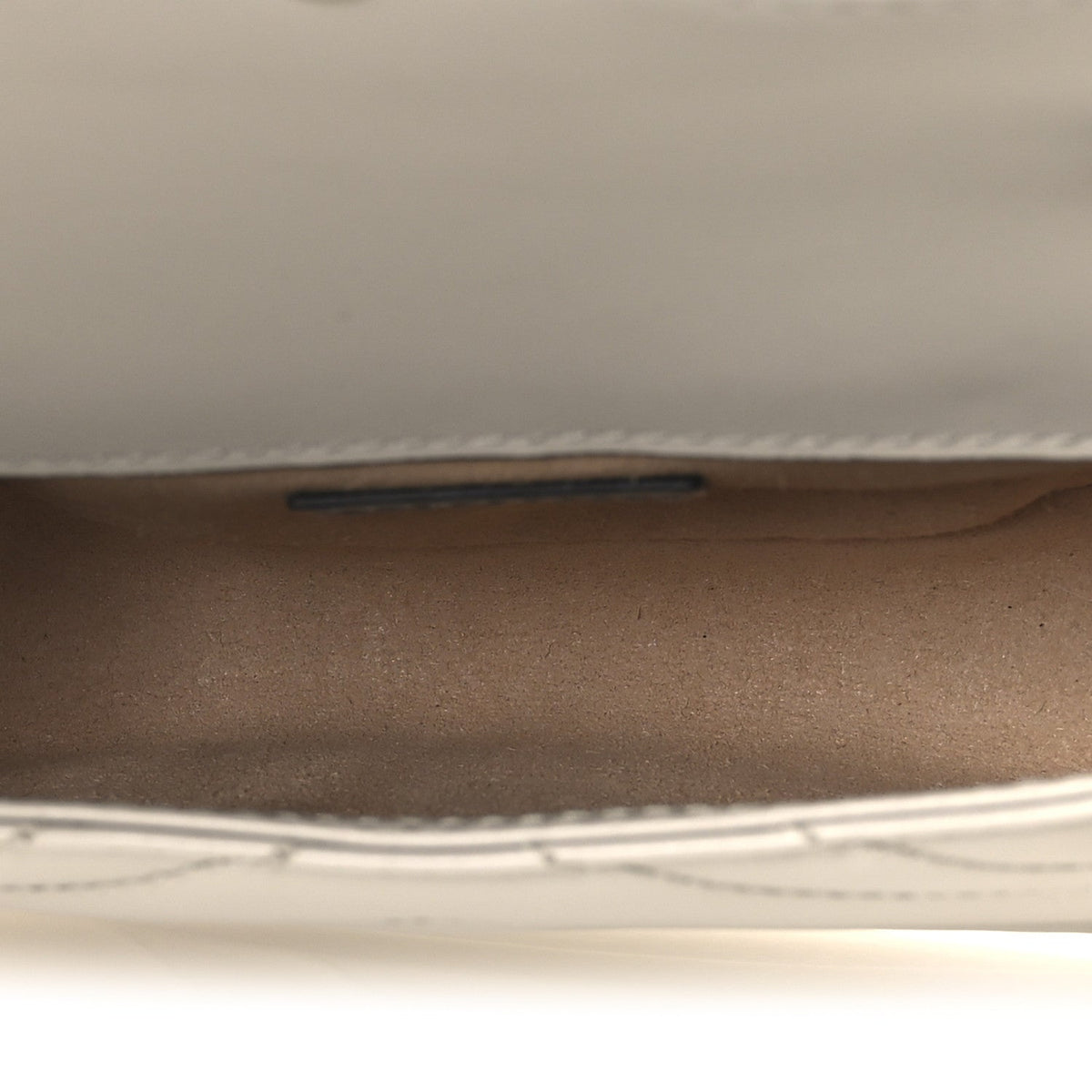 Calfskin Matelasse Super Mini GG Marmont Shoulder Bag Grey
