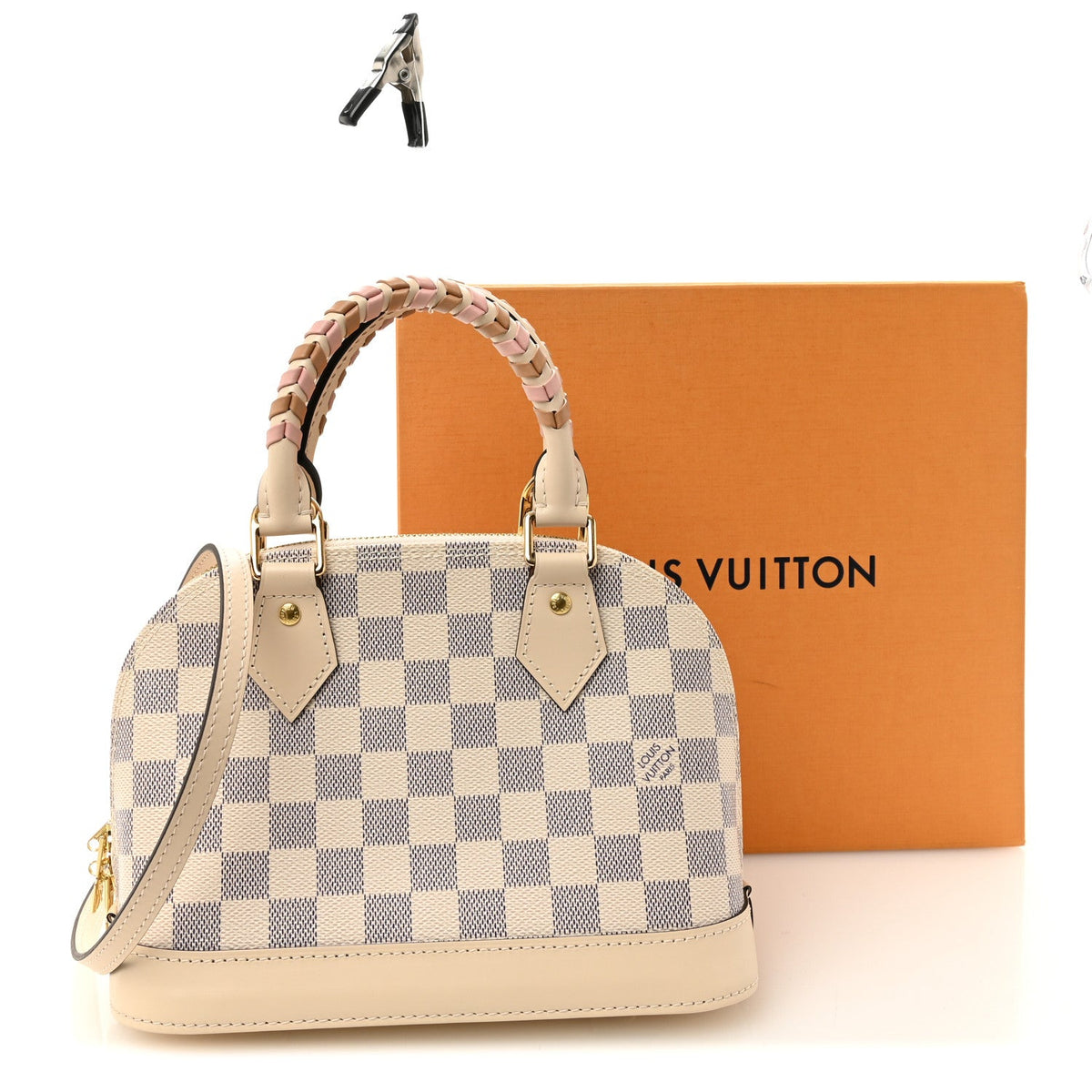Damier Azur Braided Alma BB