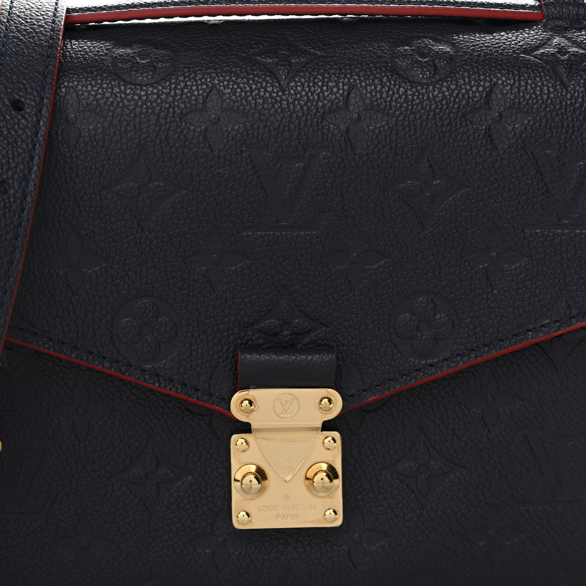 Empreinte Pochette Metis Marine Rouge