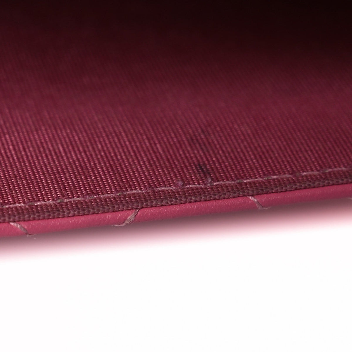 Lambskin Quilted Boy Square Wallet on Chain WOC Pink