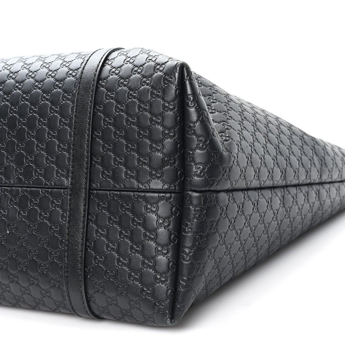 Microguccissima Medium Joy Tote Black