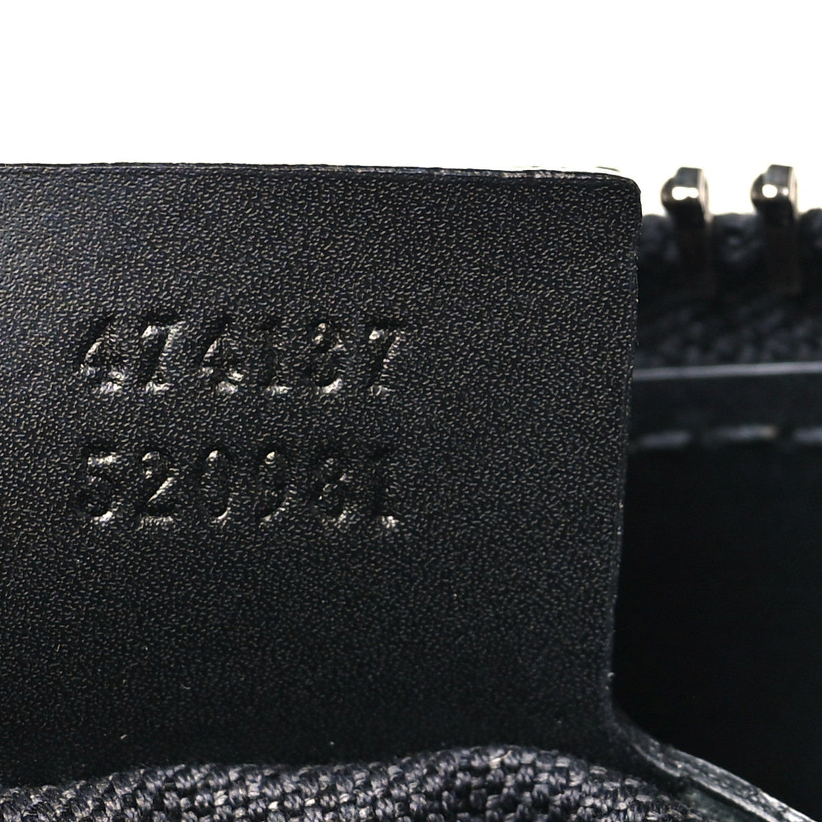 GG Supreme Monogram Web Small Flat Messenger Bag Black Grey