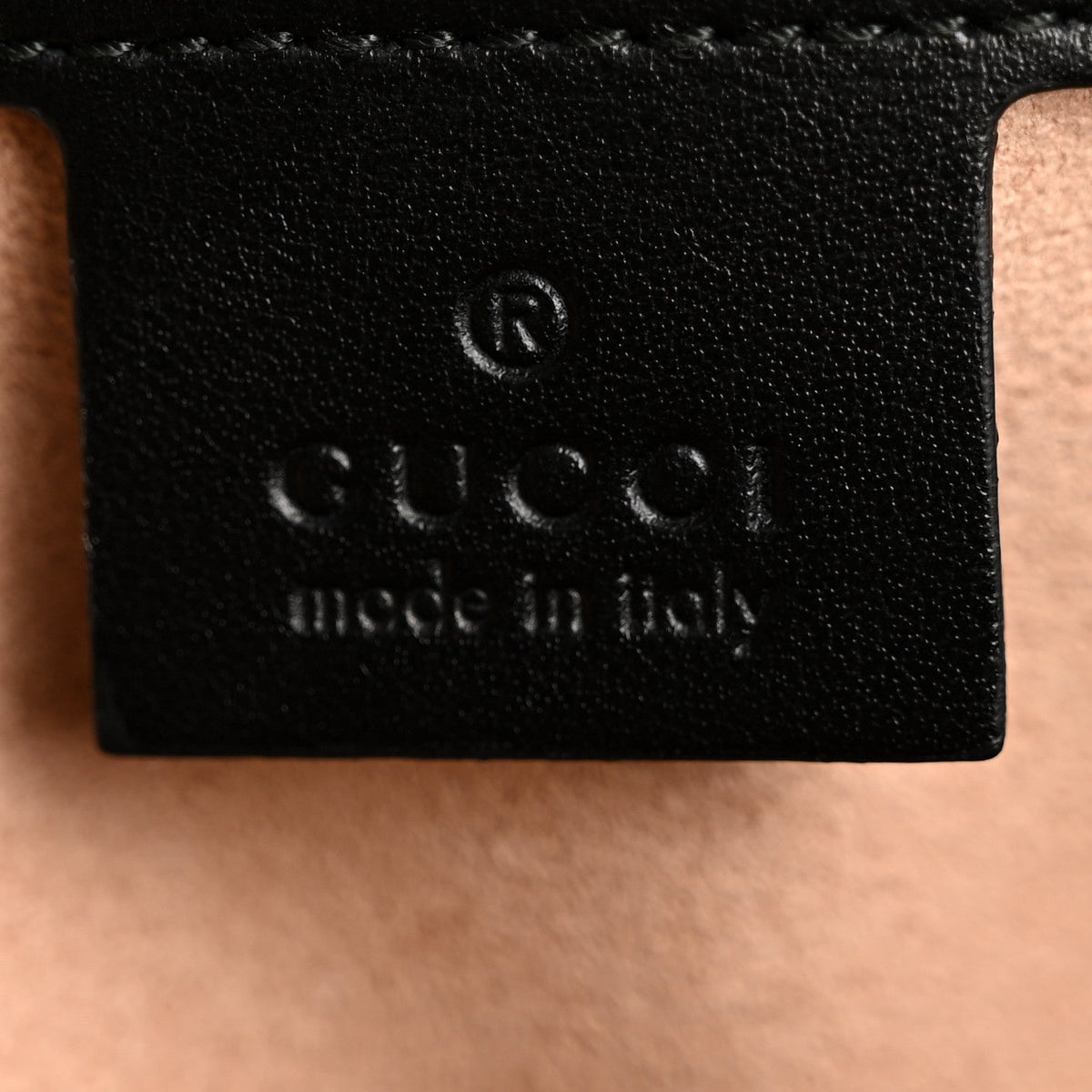Calfskin Matelasse Small GG Marmont Shoulder Bag Black