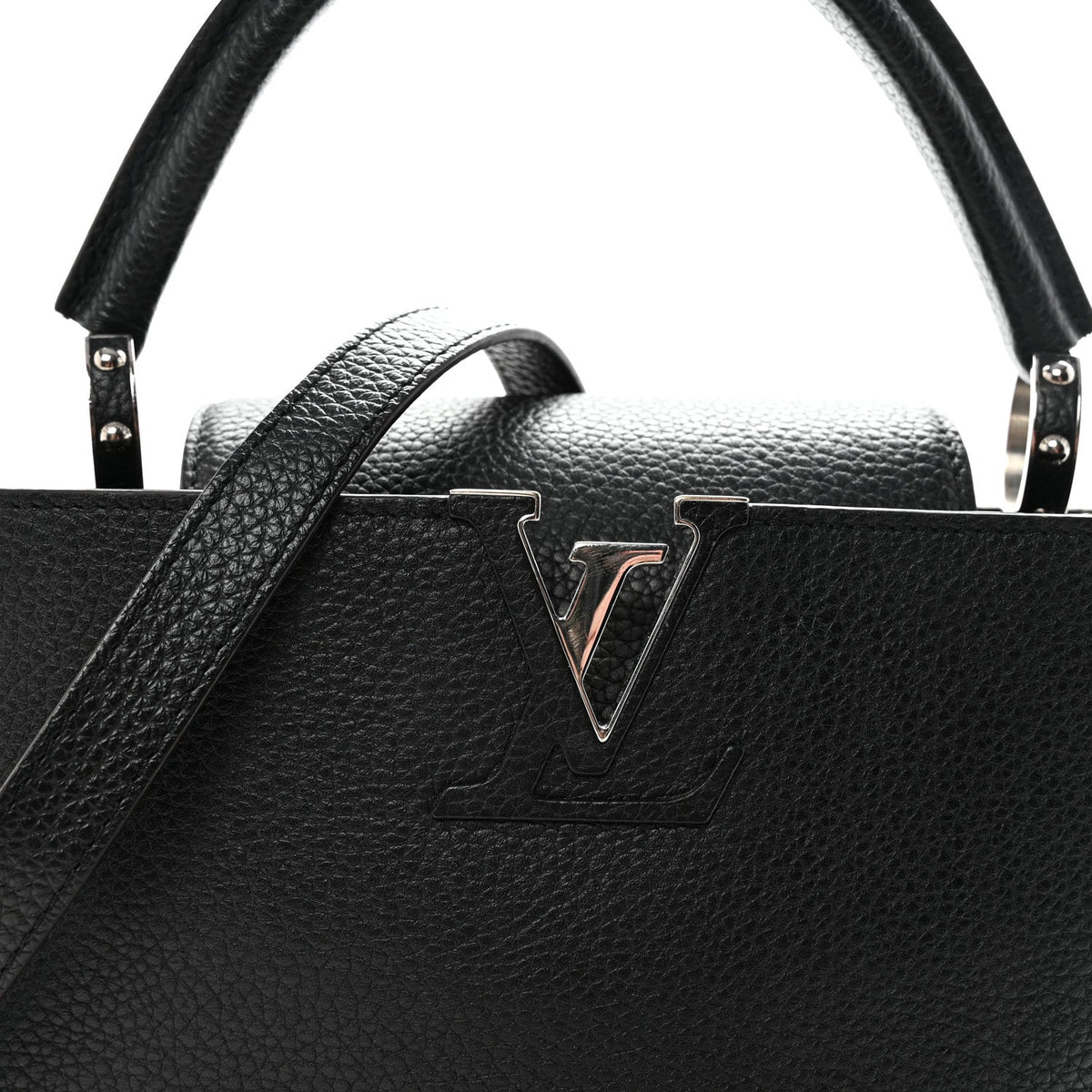 Taurillon Capucines PM Black