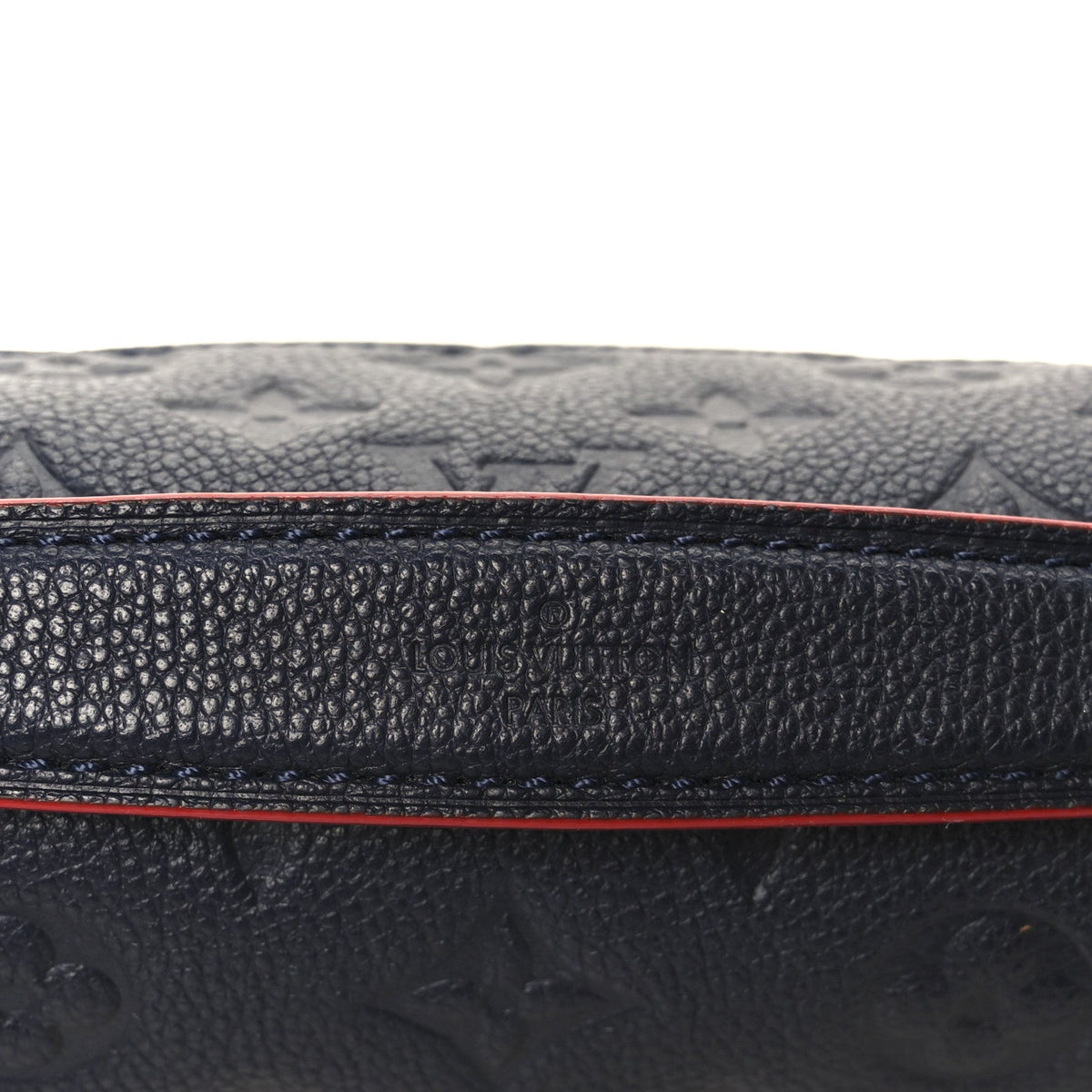 Empreinte Pochette Metis Marine Rouge
