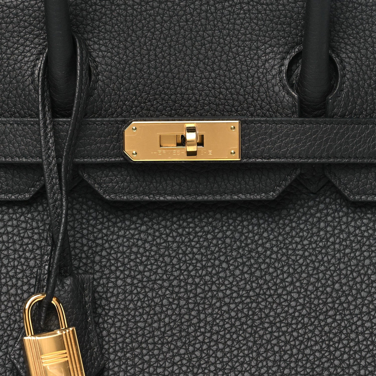 Togo Birkin 30 Black