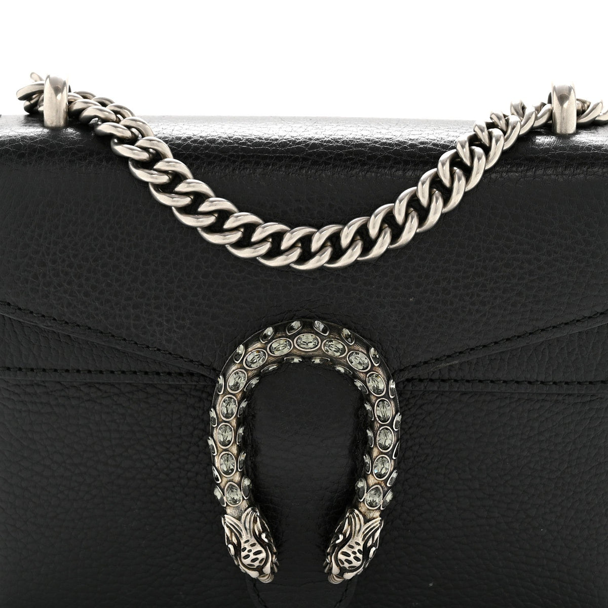 Calfskin Mini Dionysus Shoulder Bag Black