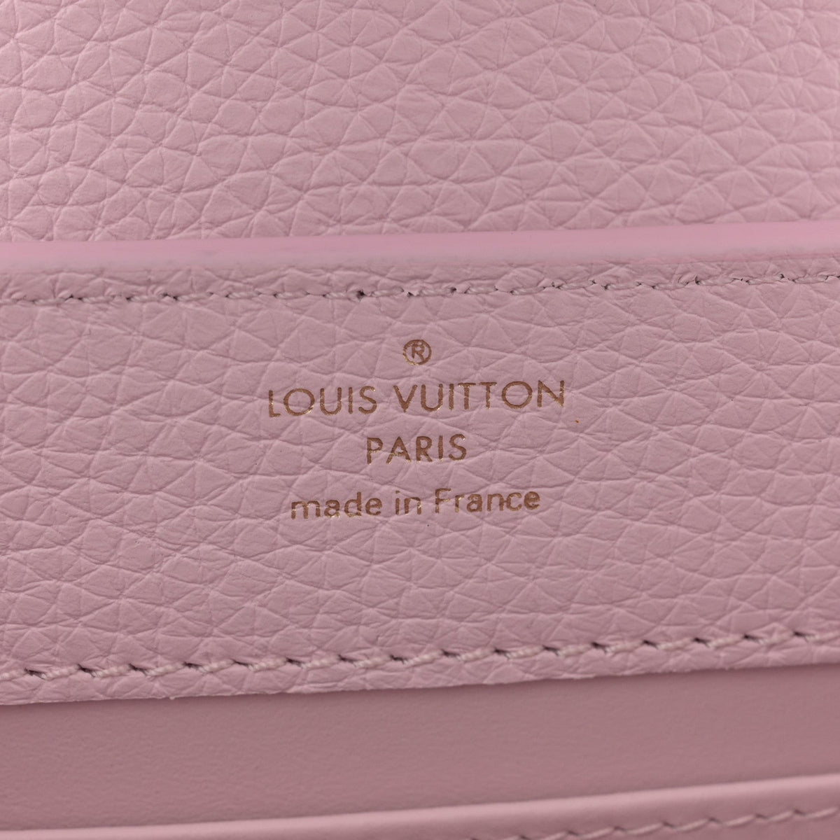 Taurillon LV Ski Capucines Mini Pearly Lilac