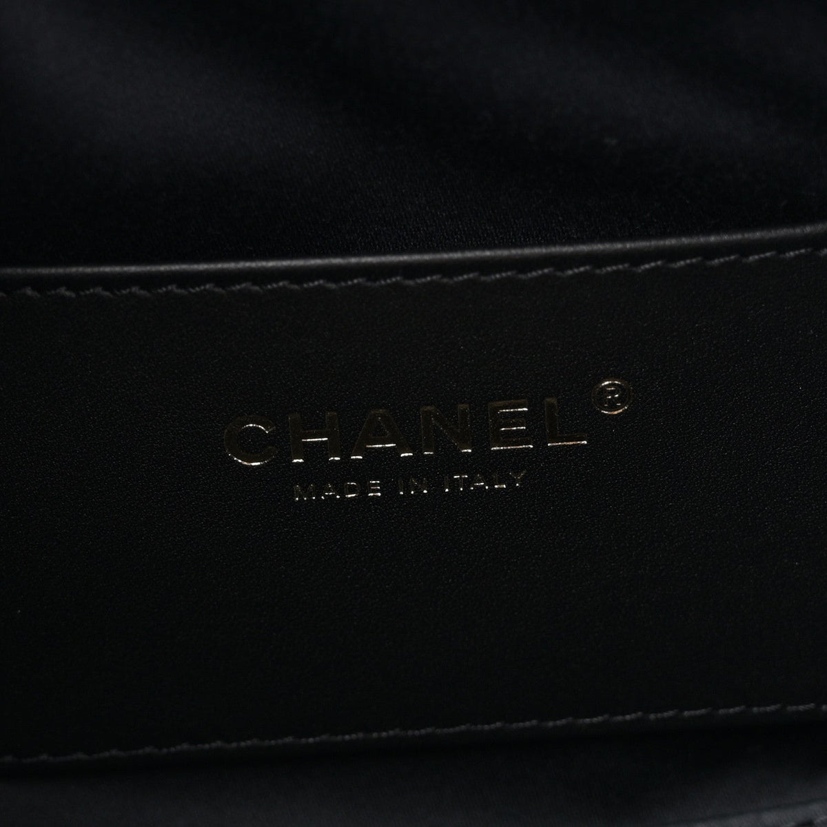 Washed Denim Quilted Mini Chanel 25 Handbag Black
