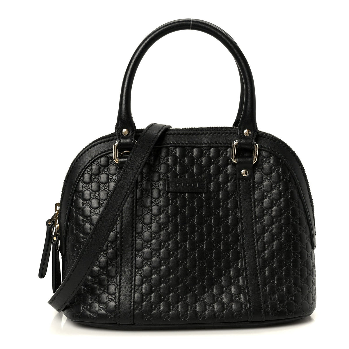 Microguccissima Mini Dome Bag Black