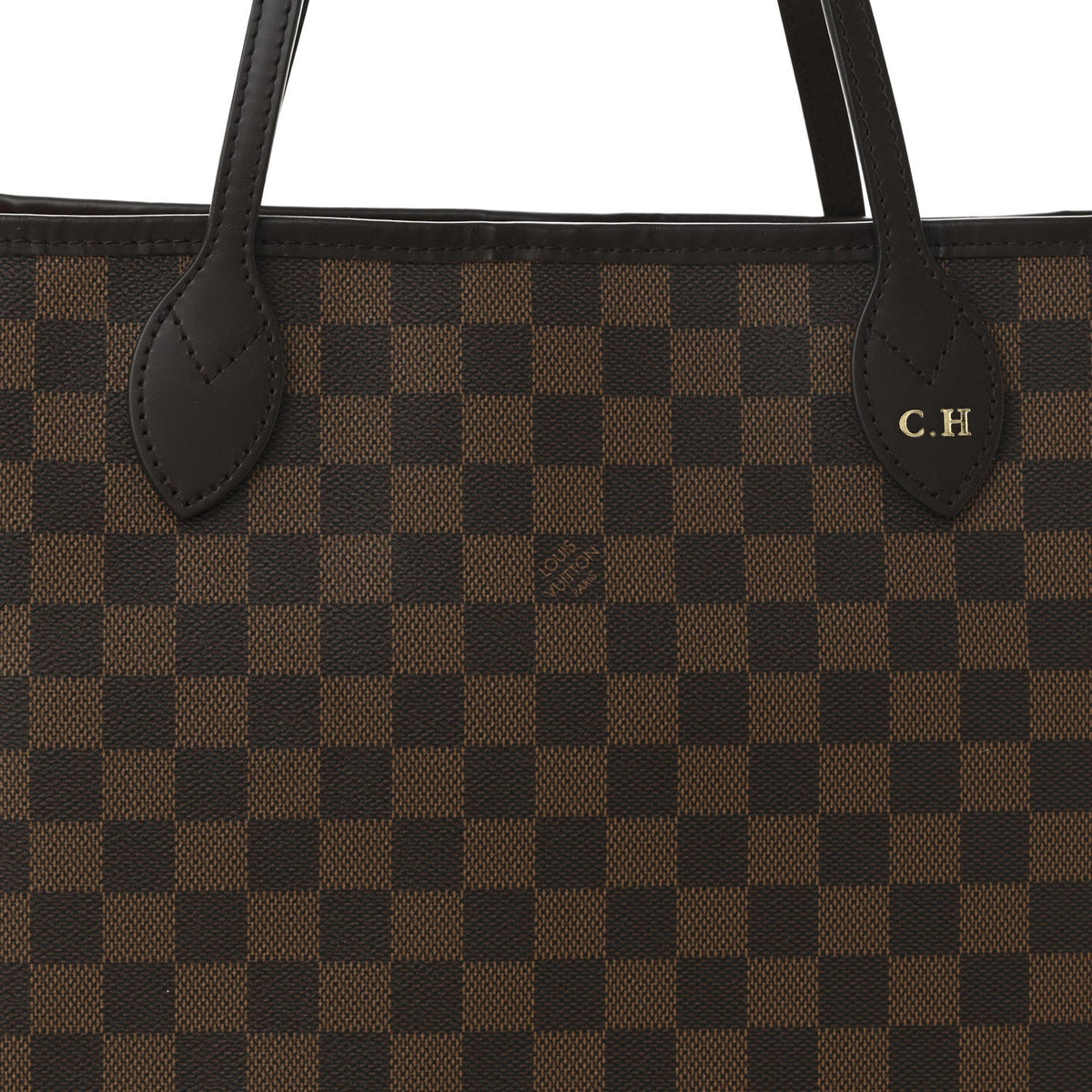 Damier Ebene Neo Neverfull MM Rose Ballerine