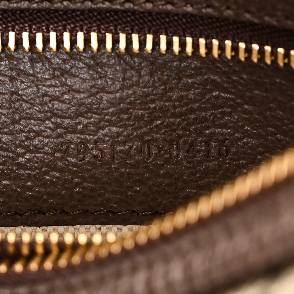 GG Supreme Monogram Textured Calfskin Web Super Mini Ophidia Shoulder Bag Beige Ebony New Acero