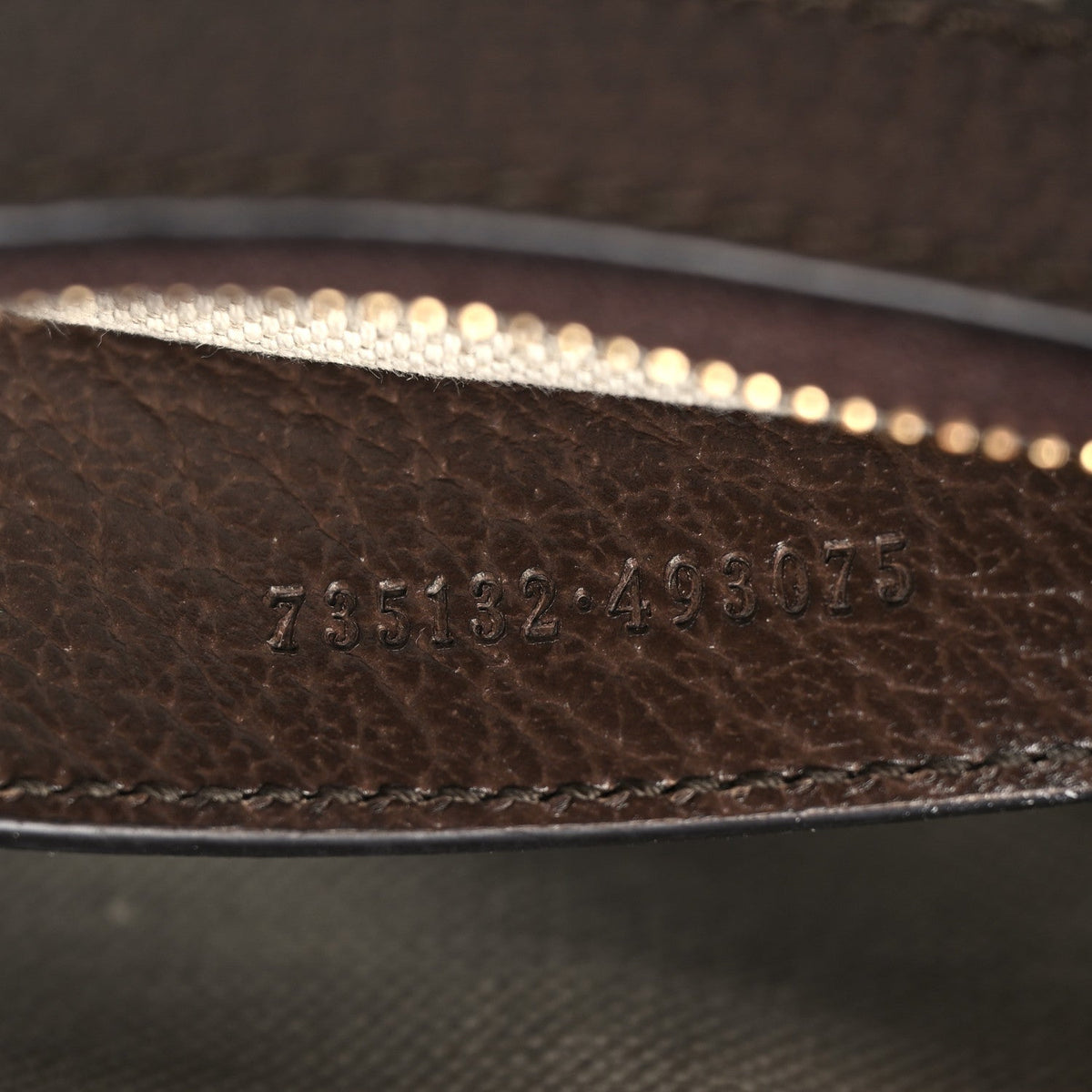 GG Supreme Monogram Textured Dollar Calfskin Web Small Ophidia GG Handbag Beige Ebony New Acero