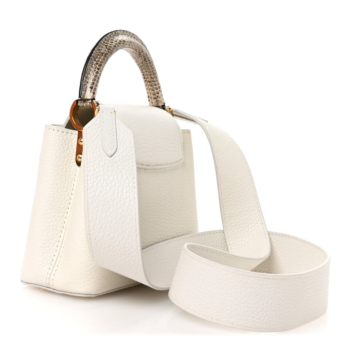 Taurillon Ayers Capucines Mini White Snow White