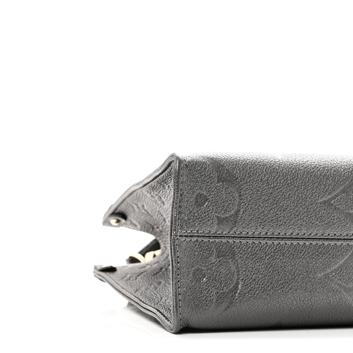 Metallic Empreinte Monogram Giant Onthego PM Gun Metal