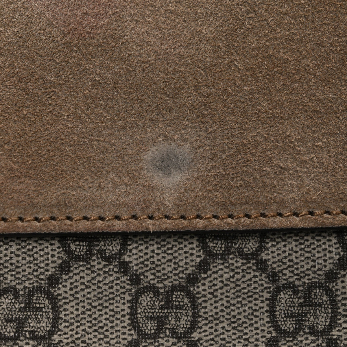 GG Supreme Monogram Medium Dionysus Shoulder Bag Taupe