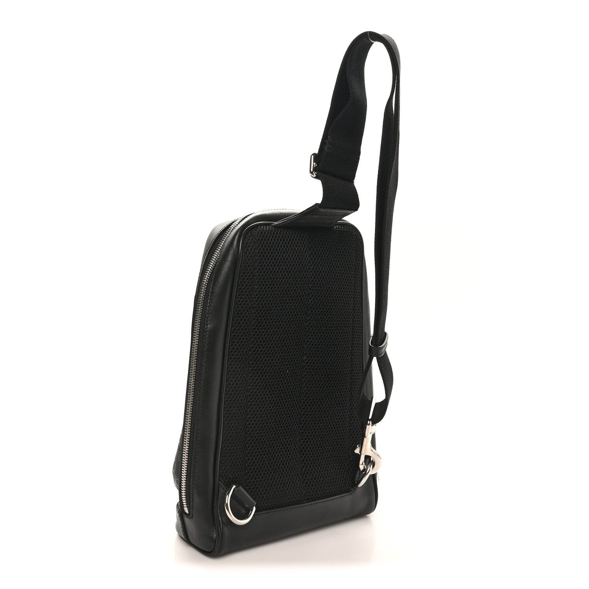 Guccissima Sling Backpack Black