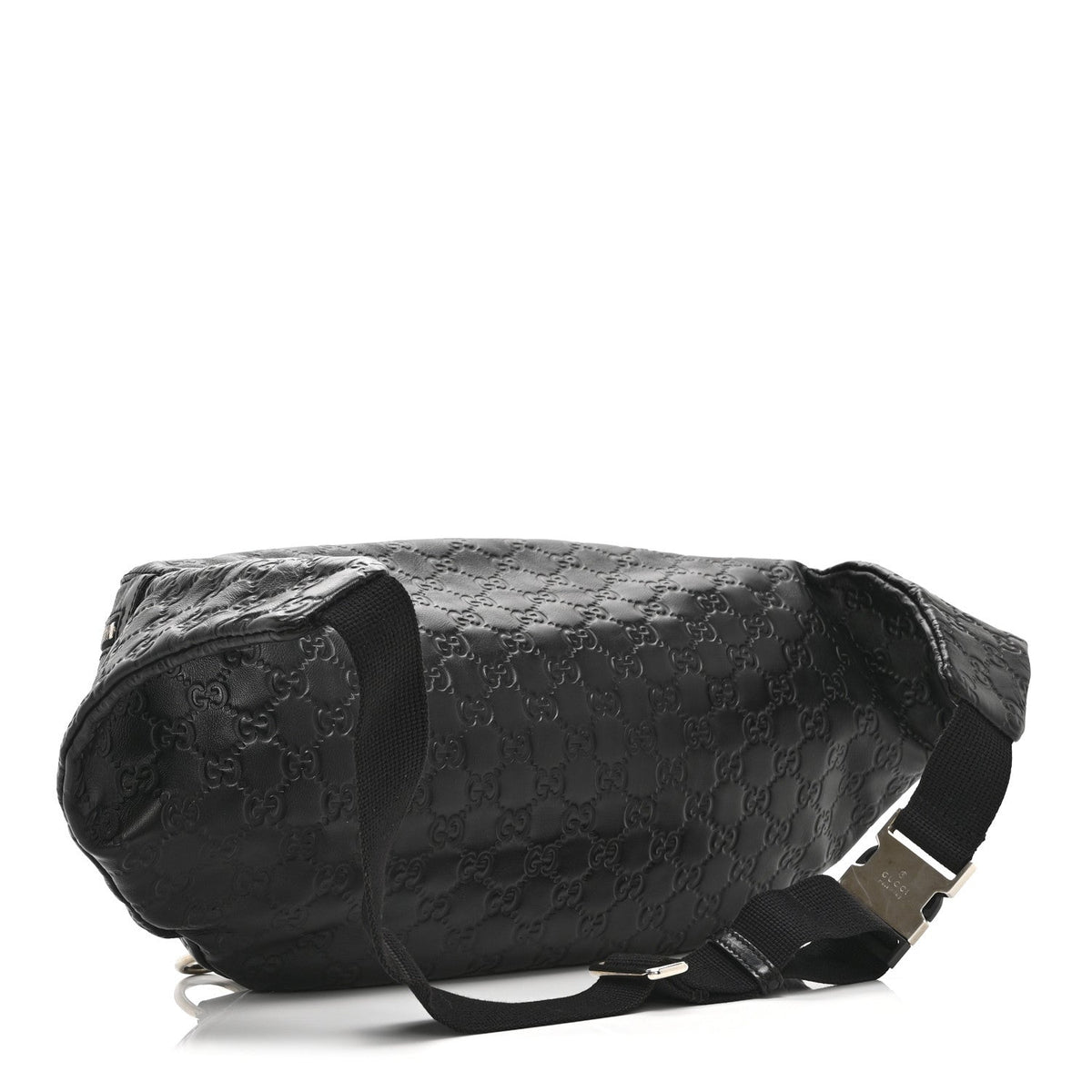 Guccissima Web Belt Bag Black