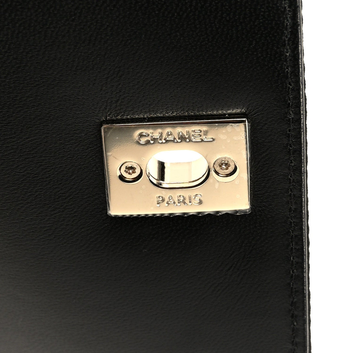Lambskin Sequin Beaded Extra Mini Coco Handle Flap Black White