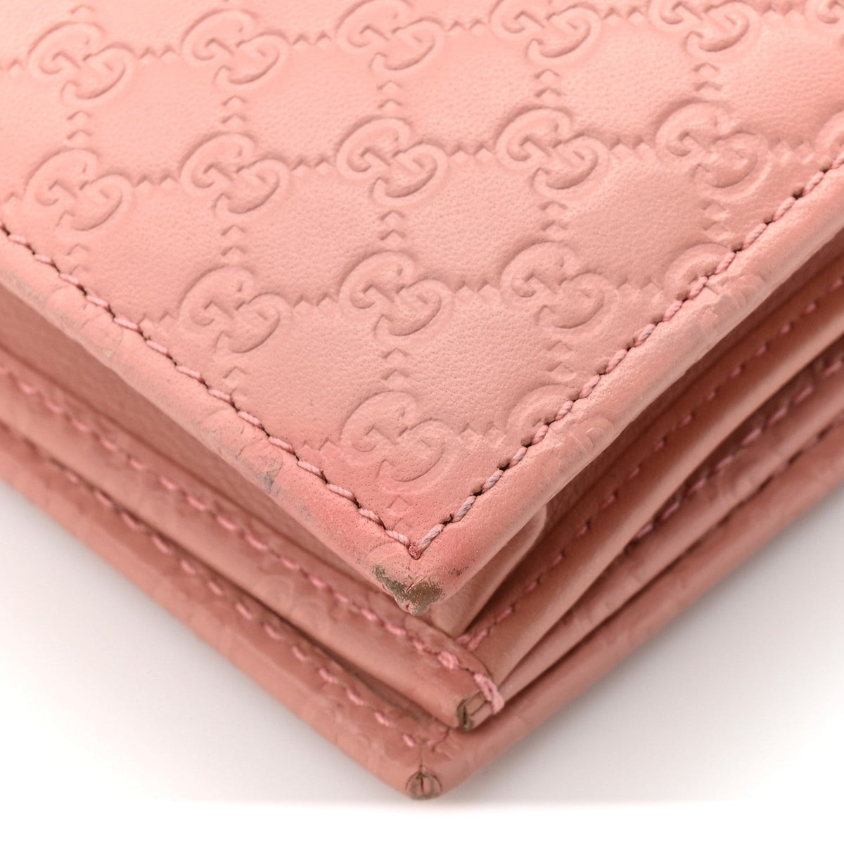 Microguccissima Crossbody Wallet Soft Pink