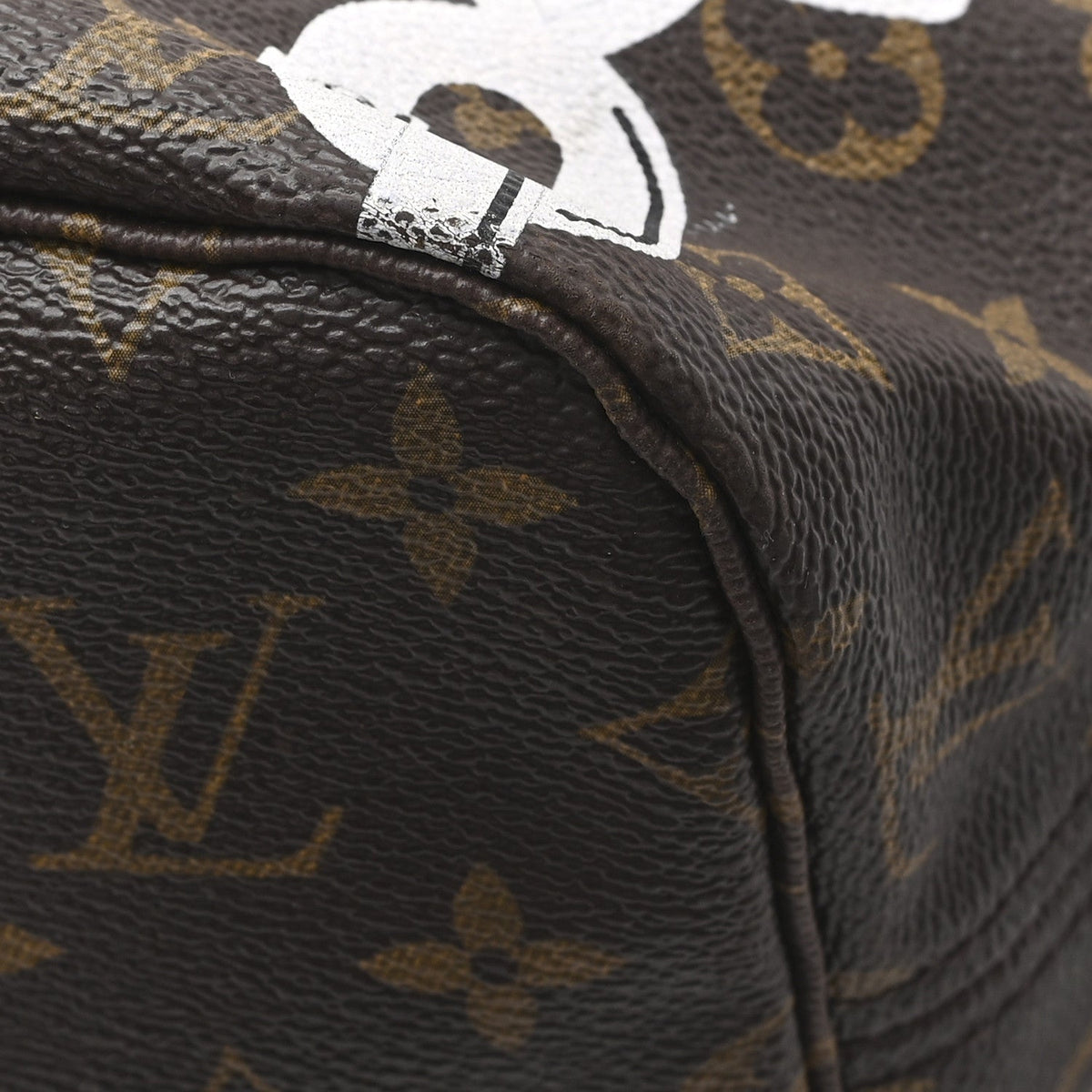 Monogram Bay Neverfull MM Rose Ballerine Poppy