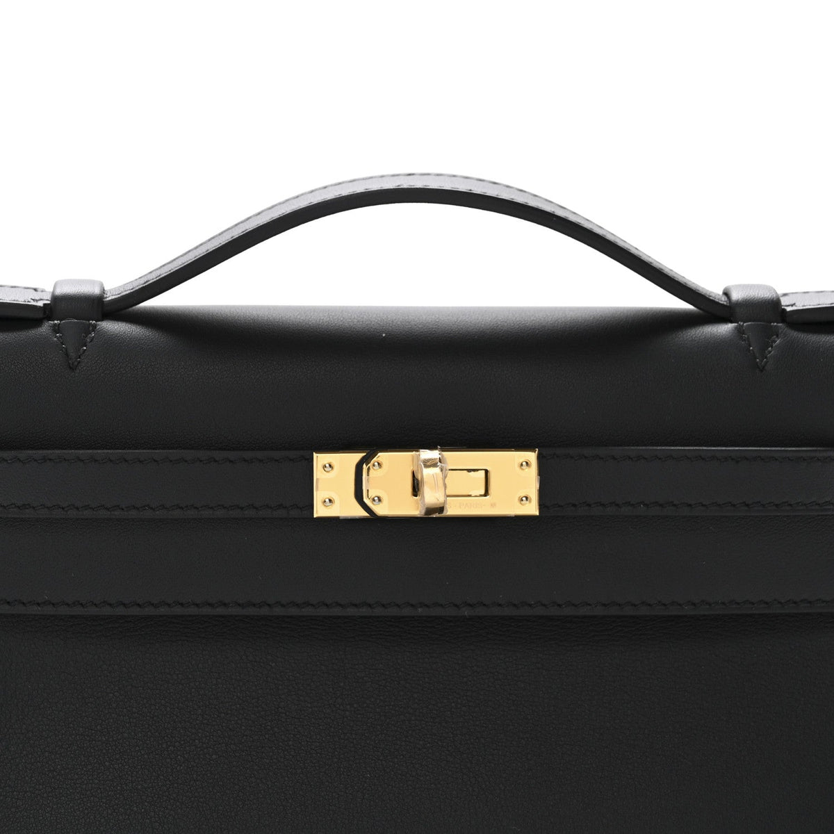 Swift Kelly Pochette Clutch Black