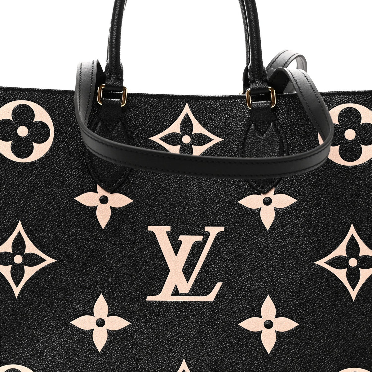 Empreinte Monogram Giant Onthego MM Black Beige