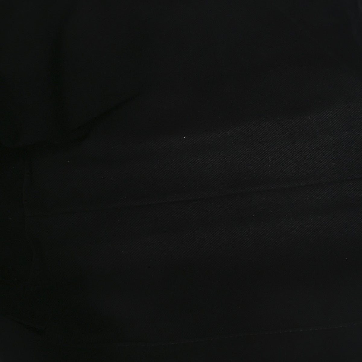 Mixed Fibers Calfskin Small Deauville Tote Black