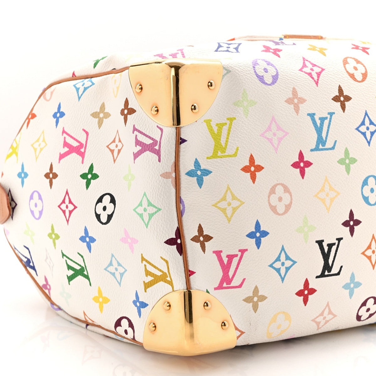 Monogram Multicolor Speedy 30 White